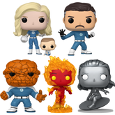Funko Pop! The Fantastic Four: First Steps (2025) - Welcome to the Family - Bundle (Set of 5)