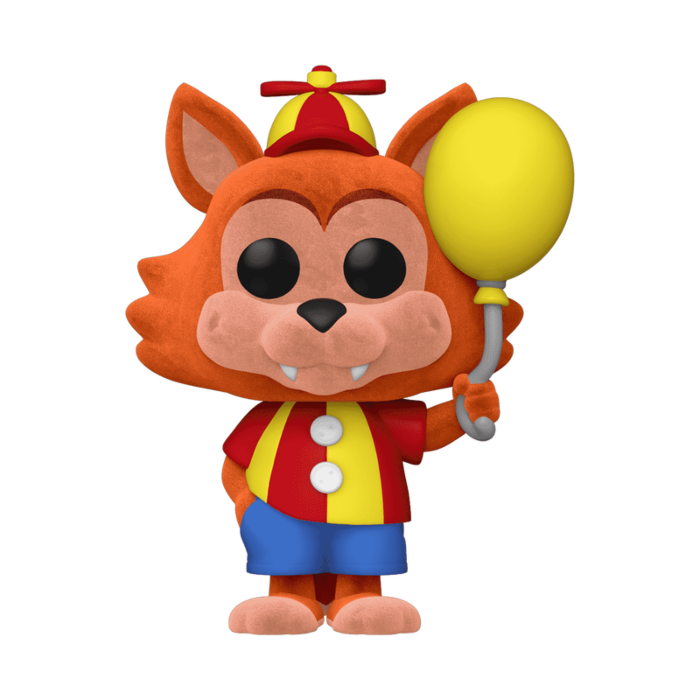 Funko Pop! Five Night's at Freddy’s - Balloon Foxy Flocked - Vinyl Figure & T-Shirt Box Set