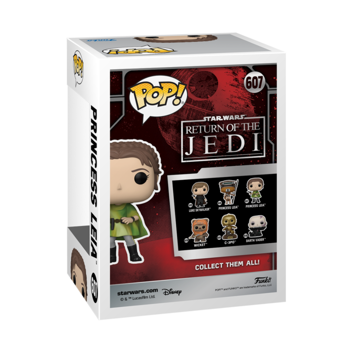 Funko Pop! Star Wars Episode VI: Return of the Jedi - Princess Leia (Endor) 40th Anniversary #607