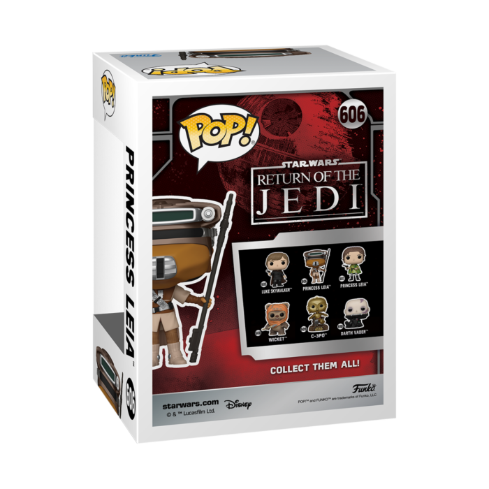 Funko Pop! Star Wars Episode VI: Return of the Jedi - Princess Leia (Boushh) 40th Anniversary #606