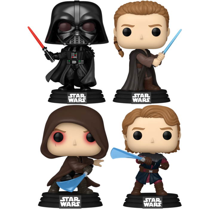 Funko Pop! Star Wars - From Anakin Skywalker to Darth Vader - Bundle (