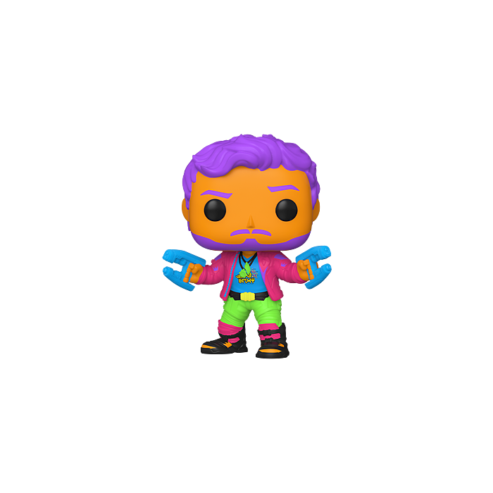 Funko Pop! Guardians of the Galaxy: Vol 2 - Star-Lord, Gamora, Groot & Rocket Raccoon Blacklight - 4-Pack