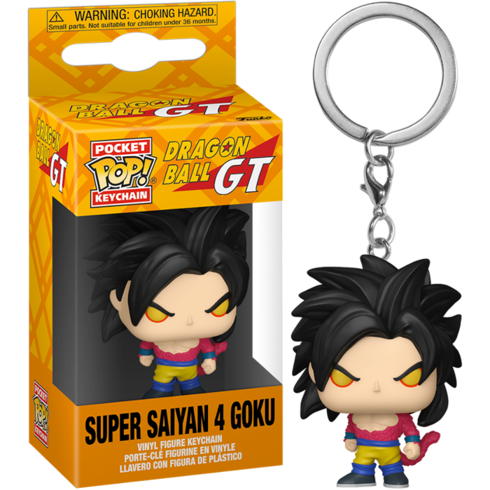 Funko Pop Goku Super Saiyan Funko Pocket Pop! Keychain Dragon Ball