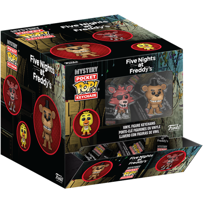 Funko Pocket Pop! Five Nights at Freddy's: Help Wanted 2 - Mystery Pocket Pop! Keychain (Display of 12)