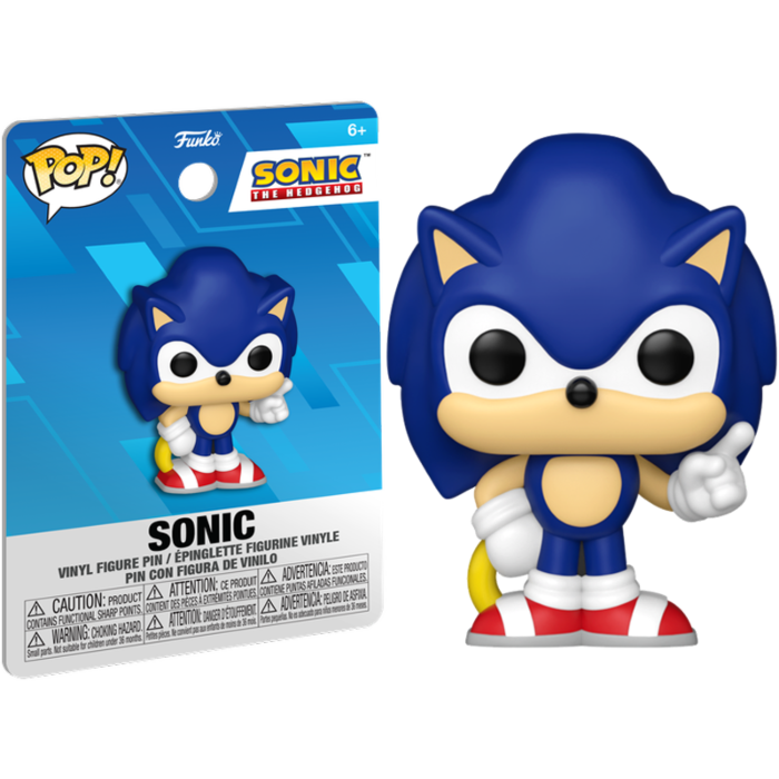 Funko Pop! Pin - Sonic the Hedgehog - Sonic
