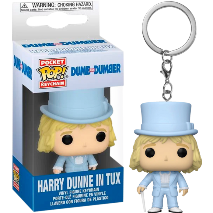 Funko Pocket Pop! Keychain - Dumb and Dumber - Harry Dunne in Tuxedo - Real Pop Mania