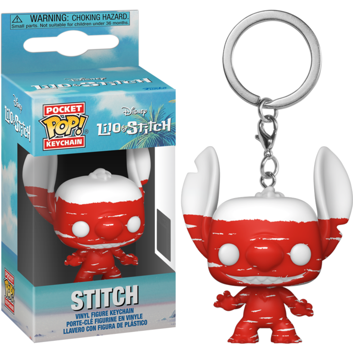 Funko Pocket Pop! Keychain - Lilo & Stitch - Stitch Badness Level (Deco) - Real Pop Mania