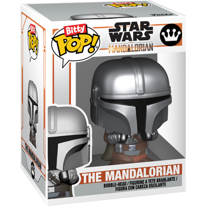 Funko Bitty Pop! Rides - Star Wars - The Mandalorian in N1 Starfighter (with Grogu) - Real Pop Mania