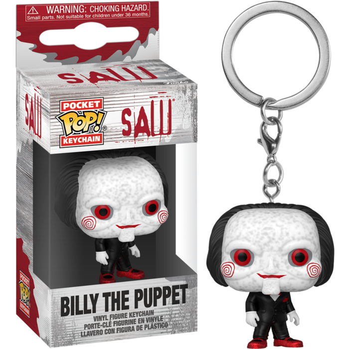 Pocket Pop! Keychain - Saw - Billy the Puppet 10th Anniversary