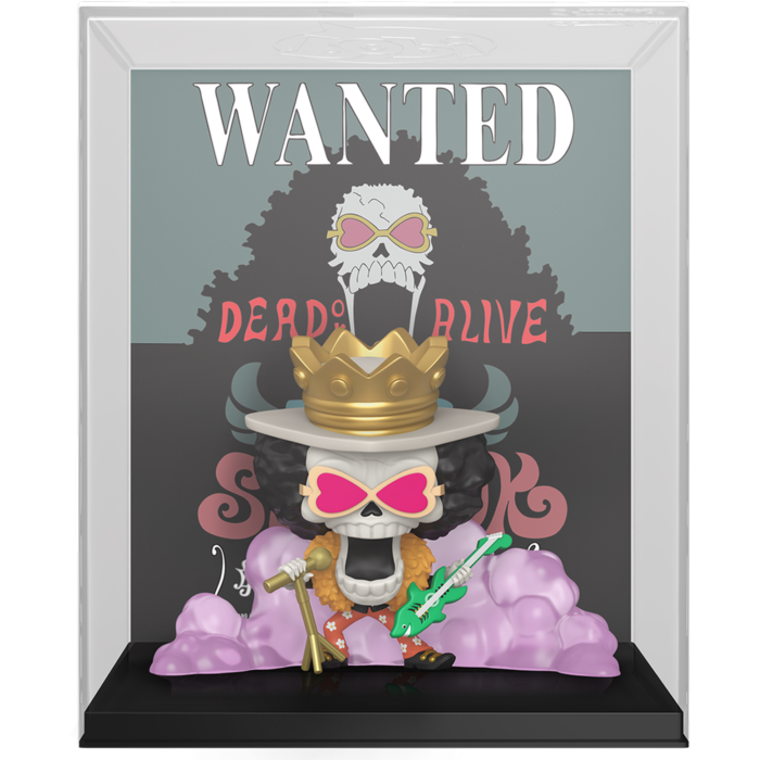 Funko Pop! Covers - One Piece - Brook Wanted Poster - Real Pop Mania