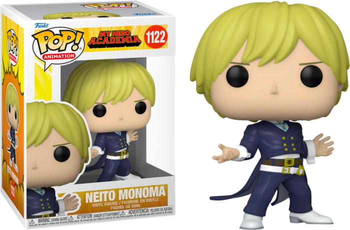 Funko Pop! My Hero Academia - Neito Monoma #1122 - Real Pop Mania