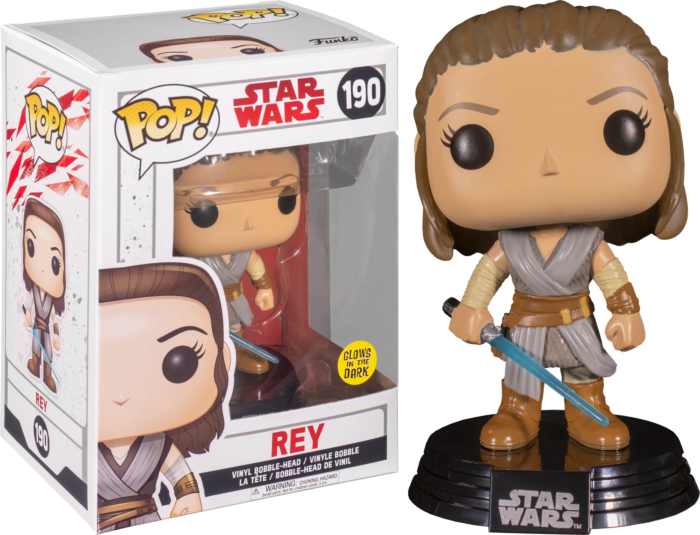Funko Pop! Star Wars Episode VIII: The Last Jedi - Rey, Luke Skywalker, Chewbacca & BB-8 Rebel - 4-Pack - Real Pop Mania