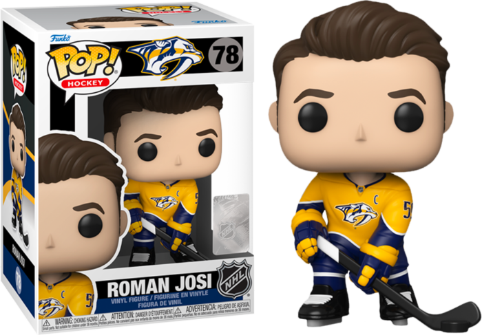 Funko Pop! NHL Hockey - Roman Josi Nashville Predators #78 - Real Pop Mania