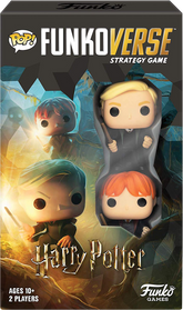 Funkoverse - Harry Potter - Ron Weasley & Draco Malfoy Pop! - Strategy Game 2-Pack - The Amazing Collectables