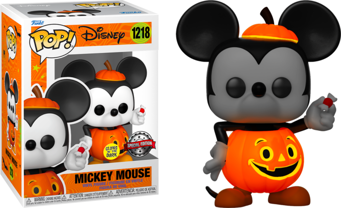 Pop! Vinyl Trick or Treat Mickey Mouse