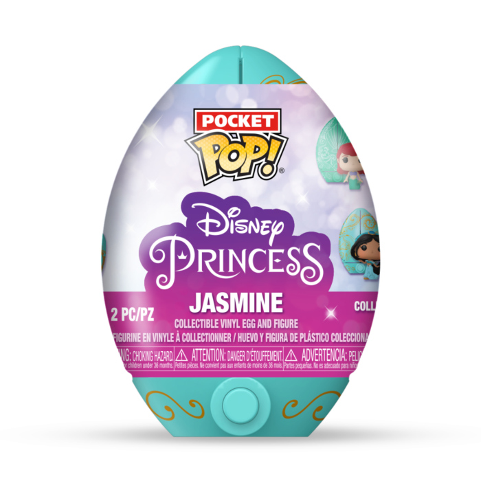 Funko Pop! Disney Princess - Pocket Pop! Vinyl Figure in Easter Egg (Display of 12 Units)