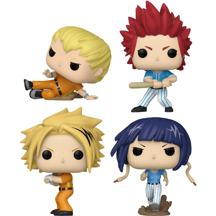 Funko Pop! My Hero Academia - Batter up (Baseball) - Bundle (Set of 4)