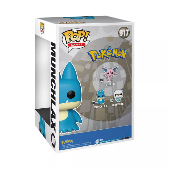 Funko Pop! Pokemon - Munchlax 10" Jumbo #917