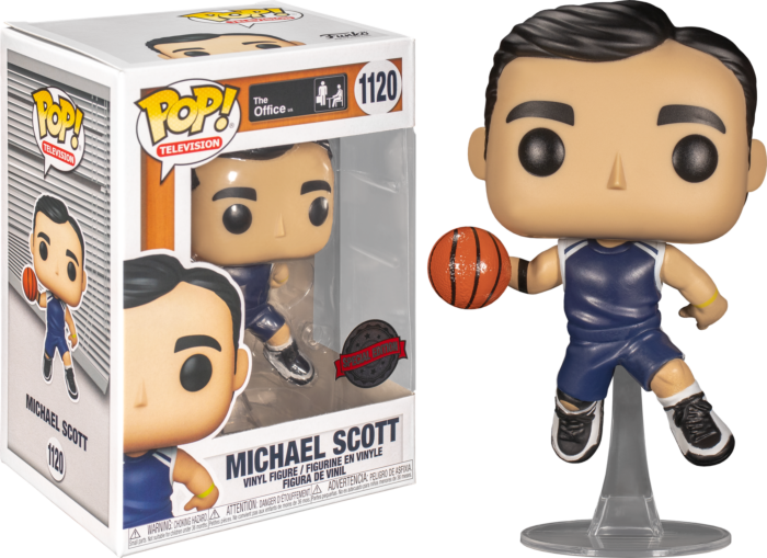 Funko Pop! The Office - Michael Scott Basketball #1120 - Real Pop Mania