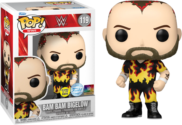 Funko Pop! WWE - Bam Bam Bigelow Glow in the Dark #119