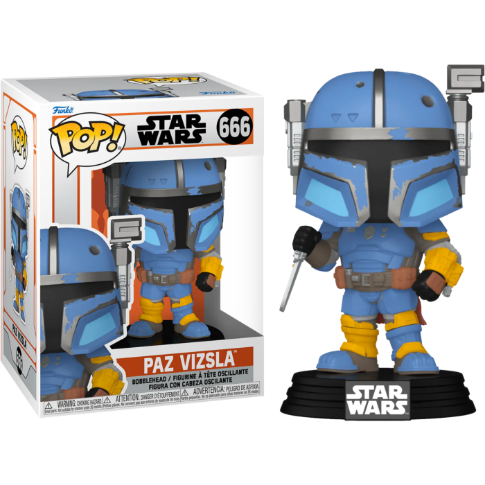Funko Pop! Star Wars: The Mandalorian - Paz Vizsla #666