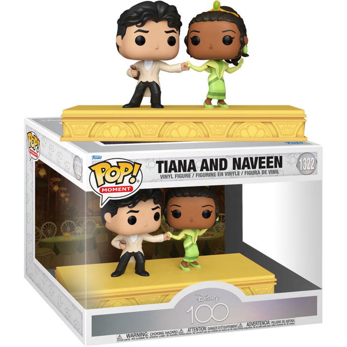 Funko Pop! Moment - The Princess and the Frog (2009) - Tiana & Naveen Disney 100th #1322