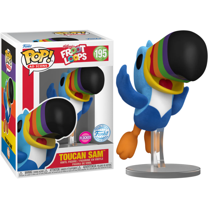 Funko Pop! Kellogg's - Toucan Sam Flocked #195