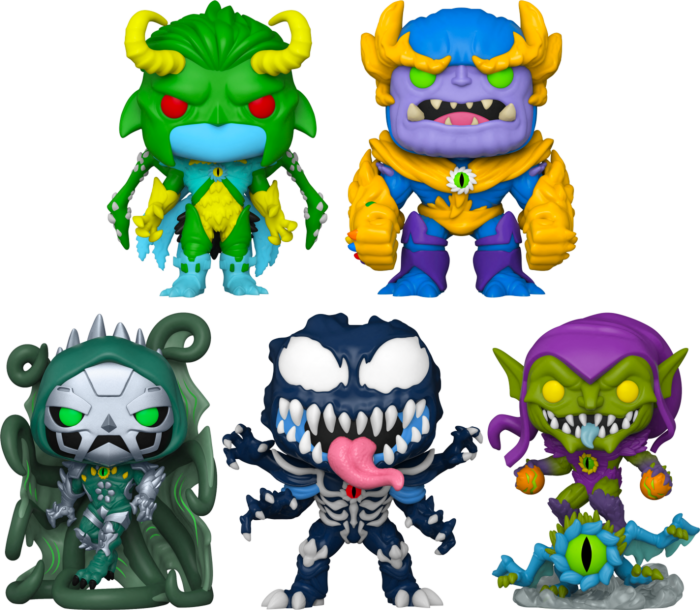 Funko Pop! Marvel Mech Strike: Monster Hunters - Strike Out - Bundle (Set of 5) - Real Pop Mania