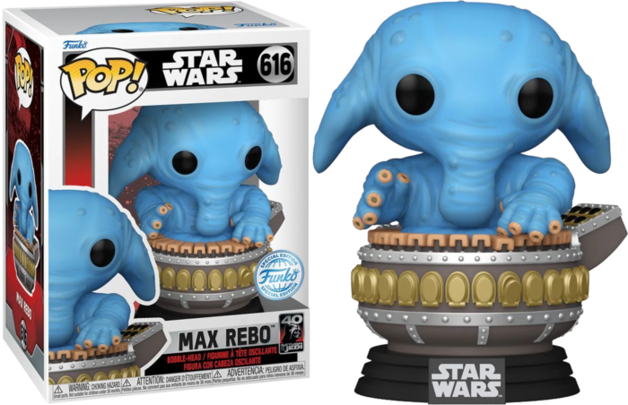 Funko Pop Star Wars Episode VI Return of the Jedi Max Rebo 40th An