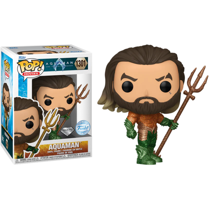 Funko Pop! Aquaman and the Lost Kingdom - Aquaman Diamond Glitter #1301