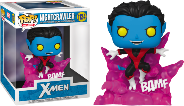 Funko Pop! X-Men - Nightcrawler Teleporting Glow in the Dark Deluxe #1124 - Real Pop Mania
