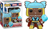 Funko Pop! Marvel: Holiday - Gingerbread Thor Diamond Glitter #938 - Real Pop Mania