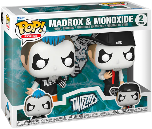Funko Pop! Twiztid - Madrox & Monoxide - 2-Pack Funko Pop! Twiztid - Madrox & Monoxide - 2-Pack