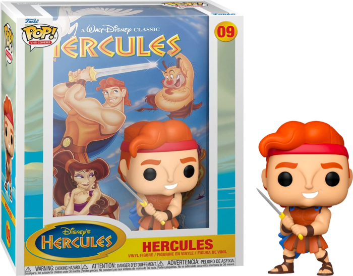 Funko Pop! VHS Covers - Hercules (1997) - Hercules with Sword #09