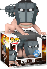 Funko Pop! Attack on Titan - Cart Titan 6" Super Sized #1290