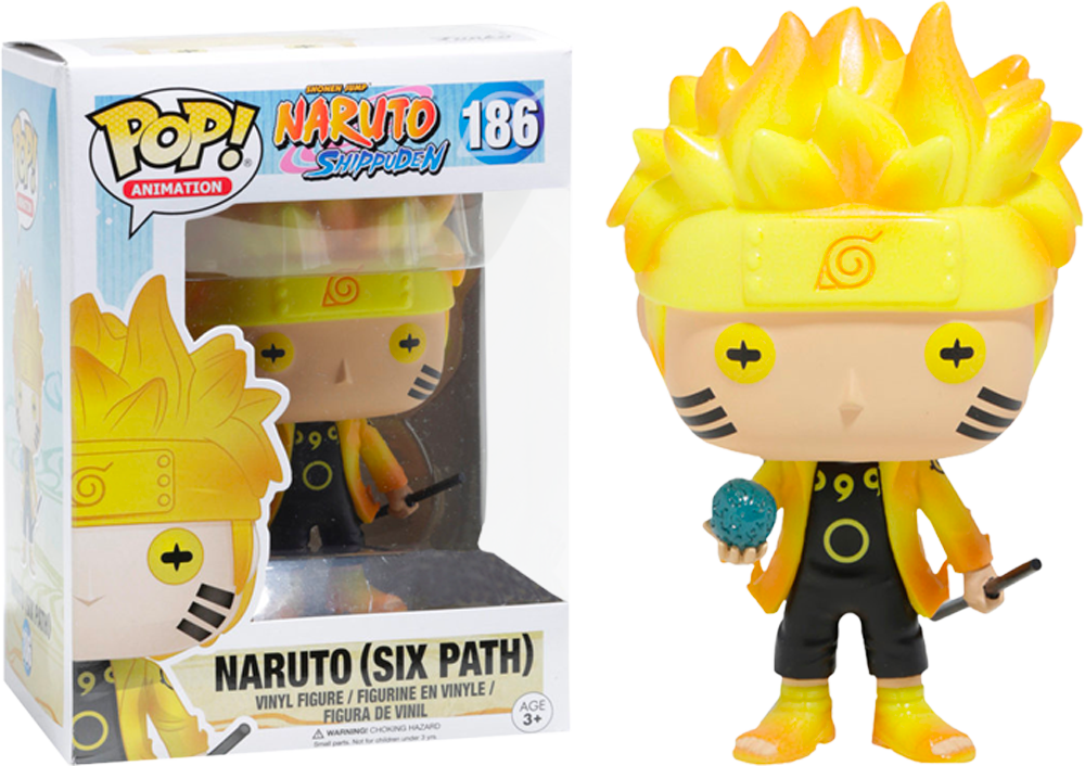 Funko Pop! Naruto: Shippuden - Naruto Six Path Glow in the Dark #186