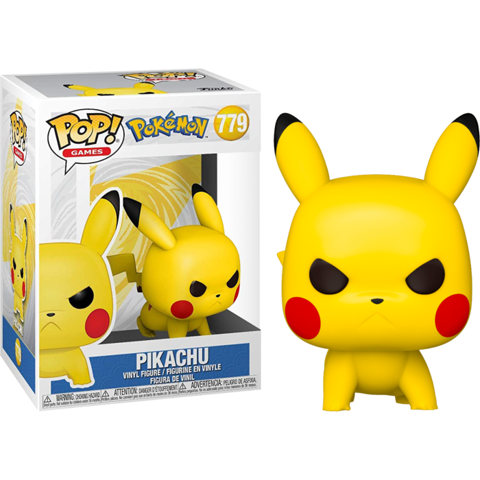 Funko Pop! Pokemon - Pikachu Angry Crouching #779
