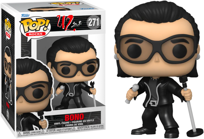Funko Pop! U2 - Zoo TV Tour - Bundle (Set of 4) - Real Pop Mania