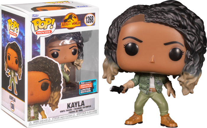 Funko Pop! Jurassic World Dominion - Kayla #1268 (2022 Fall Convention Funko Pop! Jurassic World Dominion - Kayla #1268 (2022 Fall Convention