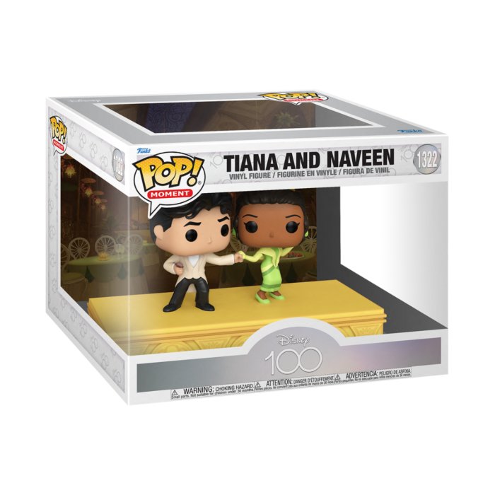 Funko Pop! Moment - The Princess and the Frog (2009) - Tiana & Naveen Disney 100th #1322