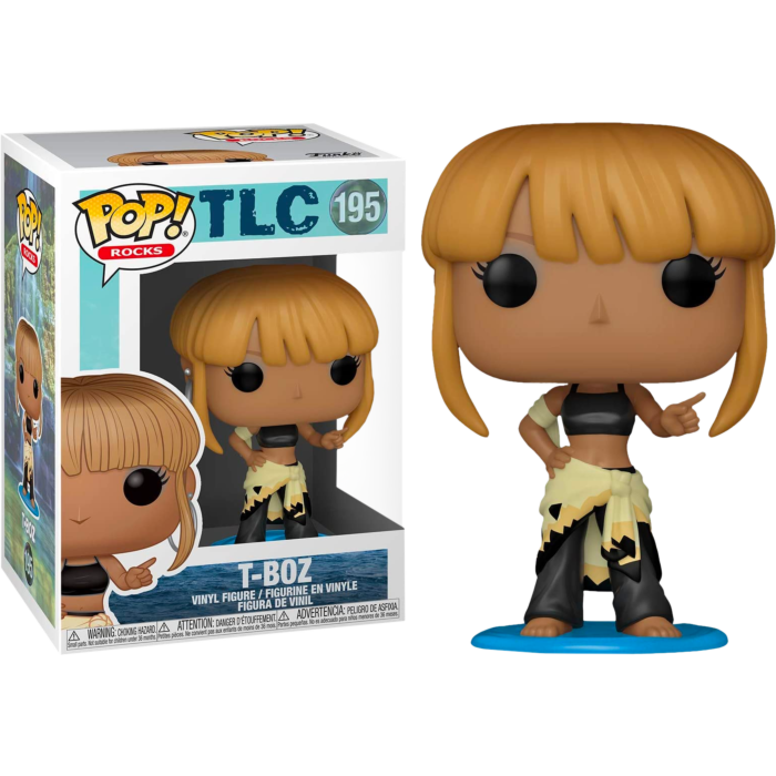 Funko Pop! TLC - T-Boz #195 - Chase Chance
