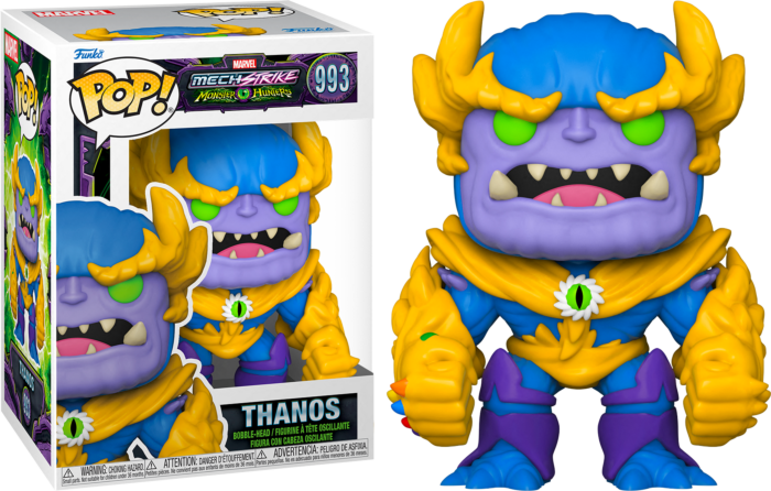 Funko Pop! Marvel Mech Strike: Monster Hunters - Thanos #993