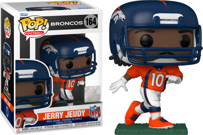 Funko Pop! NFL Football - Jerry Jeudy Denver Broncos #164 - Real Pop Mania