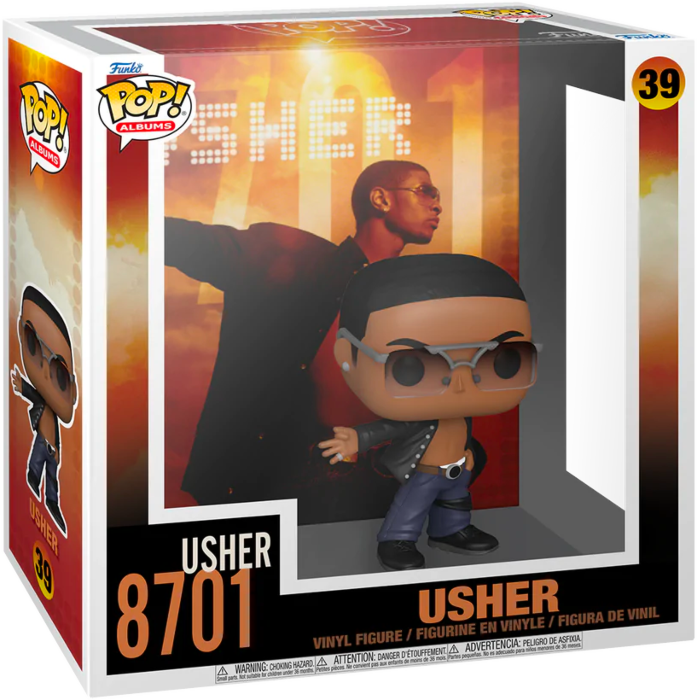 Funko Pop! Albums - Usher - 8701 #39 Funko Pop! Albums - Usher - 8701 #39
