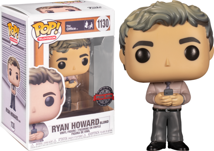 Funko Pop 1130 The Office Ryan Howard Blond Walmart | Meses sin interés Funko Pop 1130 The Office Ryan Howard Blond Walmart | Meses sin interés