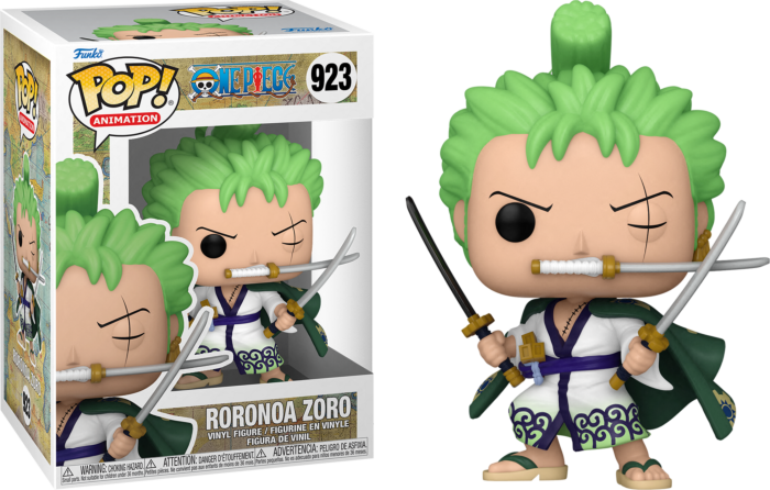 ワンピース POP セット Funko Pop! One Piece - Roronoa Zoro with Swords #923