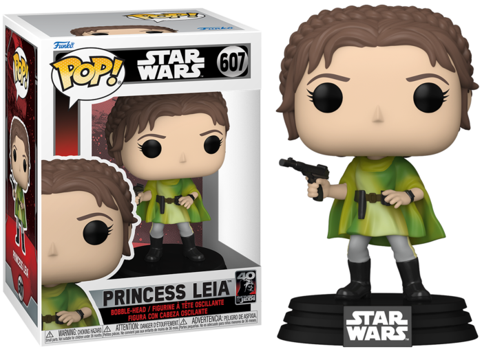 Funko Pop! Star Wars Episode VI: Return of the Jedi - Princess Leia (Endor) 40th Anniversary #607