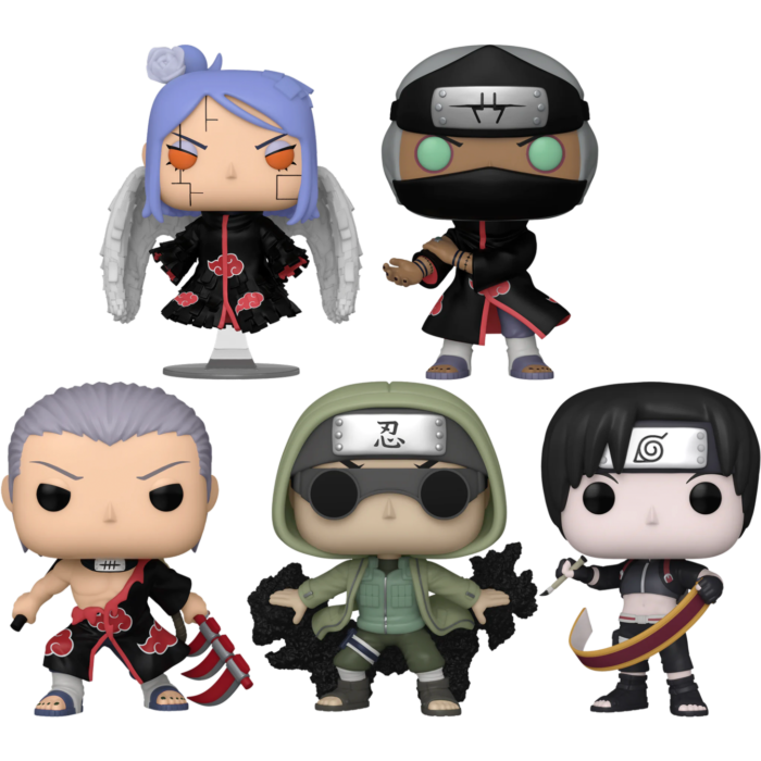 Funko Pop! Naruto: Shippuden - Shadow Shinobi - Bundle (Set of 5)