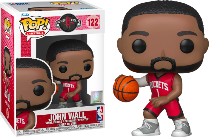 Funko Pop! NBA Basketball - John Wall Houston Rockets #122 - Real Pop Mania