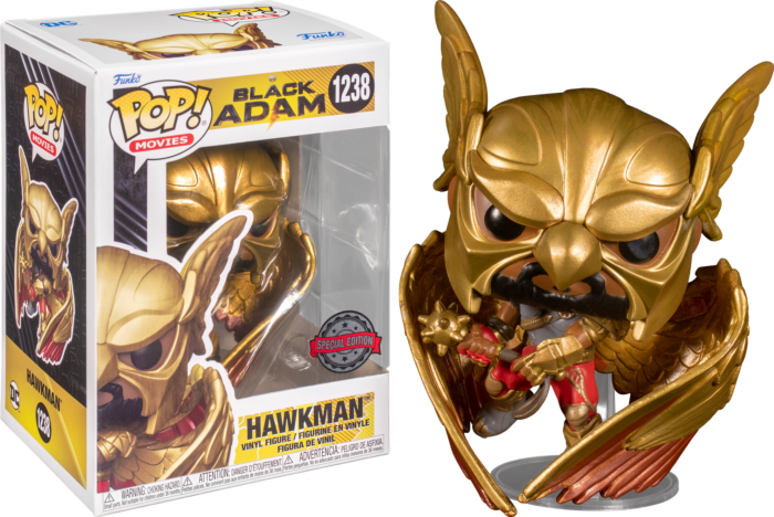 Funko Pop! Black Adam (2022) - Hawkman Jumping #1238